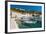 Hvar Harbour and Fortica (Spanish Fortress)-Matthew Williams-Ellis-Framed Photographic Print