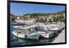 Hvar Harbour, Hvar Island, Dalmatia, Croatia, Europe-Frank Fell-Framed Photographic Print