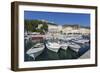 Hvar Harbour, Hvar Island, Dalmatia, Croatia, Europe-Frank Fell-Framed Photographic Print