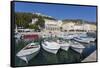 Hvar Harbour, Hvar Island, Dalmatia, Croatia, Europe-Frank Fell-Framed Stretched Canvas