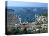 Hvar Town and Harbour, Croatia-Peter Thompson-Stretched Canvas