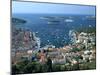 Hvar Town and Harbour, Croatia-Peter Thompson-Mounted Photographic Print