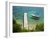 Hvarski Channel, Bol, Brac Island, Central Dalmatia, Croatia-Walter Bibikow-Framed Photographic Print