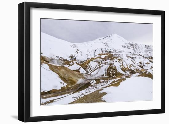 Hveradalir Geothermal Area, Iceland, Polar Regions-Michael-Framed Photographic Print