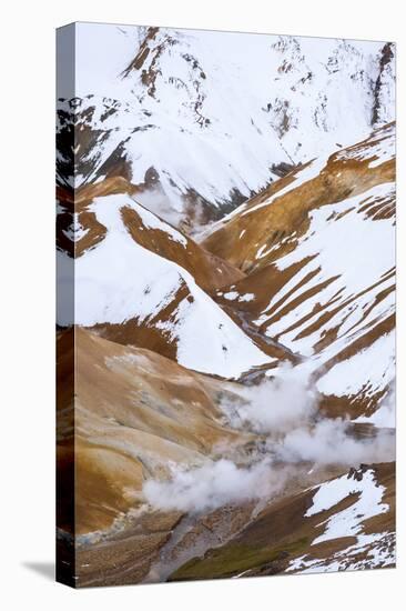Hveradalir Geothermal Area, Iceland, Polar Regions-Michael-Stretched Canvas