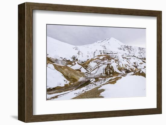 Hveradalir Geothermal Area, Iceland, Polar Regions-Michael-Framed Photographic Print