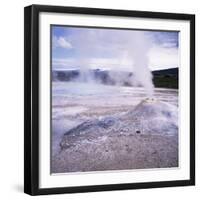 Hverquellir Geothermal Area, Interior Highlands, Iceland, Polar Regions-Geoff Renner-Framed Photographic Print