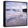 Hverquellir Geothermal Area, Interior Highlands, Iceland, Polar Regions-Geoff Renner-Framed Stretched Canvas