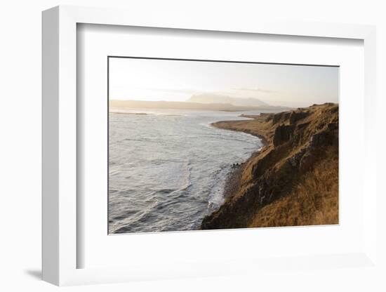 Hvitserkur Area, Hunafjšrdur, Hunafloi, Vatnsnes Peninsula, North Iceland-Julia Wellner-Framed Photographic Print