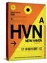 HVN New Haven Luggage Tag I-NaxArt-Stretched Canvas