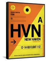 HVN New Haven Luggage Tag I-NaxArt-Framed Stretched Canvas