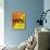 HVN New Haven Luggage Tag I-NaxArt-Art Print displayed on a wall