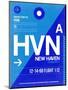 HVN New Haven Luggage Tag II-NaxArt-Mounted Art Print