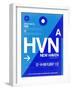 HVN New Haven Luggage Tag II-NaxArt-Framed Art Print