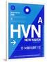 HVN New Haven Luggage Tag II-NaxArt-Framed Art Print