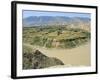 Hwang Ho, the Yellow River, in Qinghai Province, China-Gina Corrigan-Framed Photographic Print