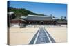 Hwaseong Haenggung Palace, UNESCO World Heritage Site, Fortress of Suwon, South Korea, Asia-Michael-Stretched Canvas