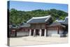 Hwaseong Haenggung Palace, UNESCO World Heritage Site, Fortress of Suwon, South Korea, Asia-Michael-Stretched Canvas