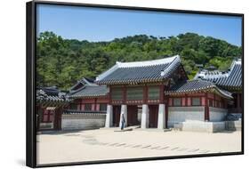 Hwaseong Haenggung Palace, UNESCO World Heritage Site, Fortress of Suwon, South Korea, Asia-Michael-Framed Photographic Print