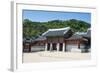 Hwaseong Haenggung Palace, UNESCO World Heritage Site, Fortress of Suwon, South Korea, Asia-Michael-Framed Photographic Print