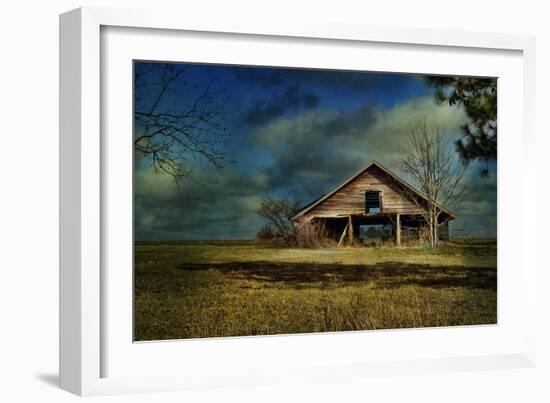 Hwy82 Barn-Barbara Simmons-Framed Giclee Print