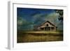 Hwy82 Barn-Barbara Simmons-Framed Giclee Print