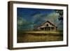 Hwy82 Barn-Barbara Simmons-Framed Premium Giclee Print