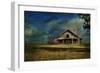 Hwy82 Barn-Barbara Simmons-Framed Premium Giclee Print