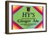 Hy's Old Style Ginger Ale-null-Framed Art Print