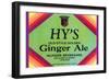 Hy's Old Style Ginger Ale-null-Framed Art Print