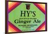 Hy's Old Style Ginger Ale-null-Framed Art Print