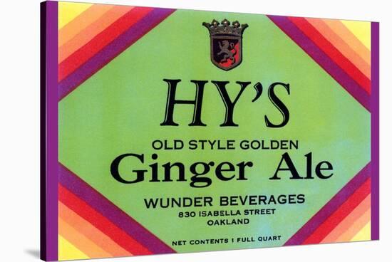 Hy's Old Style Ginger Ale-null-Stretched Canvas