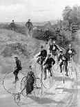 Bicycling-Hy Sandham-Giclee Print