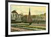 Hyacinth Fields, Sassenheim, Holland-null-Framed Premium Giclee Print