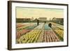 Hyacinth Garden, Haarlem, Holland-null-Framed Art Print