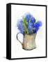 Hyacinth in Pitcher, 2014-John Keeling-Framed Stretched Canvas