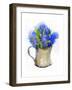 Hyacinth in Pitcher, 2014-John Keeling-Framed Giclee Print