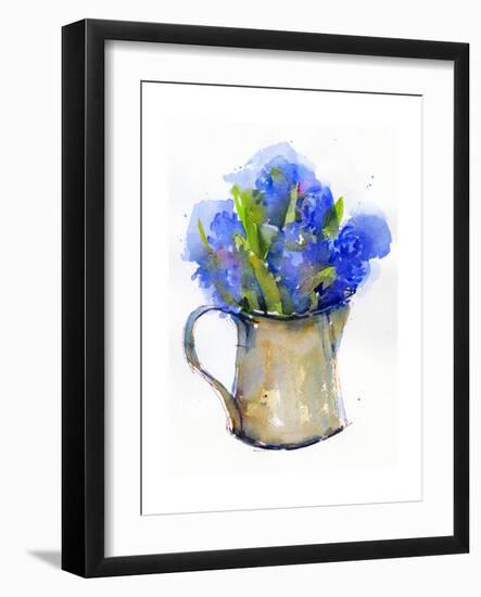 Hyacinth in Pitcher, 2014-John Keeling-Framed Giclee Print