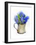 Hyacinth in Pitcher, 2014-John Keeling-Framed Giclee Print