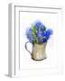 Hyacinth in Pitcher, 2014-John Keeling-Framed Giclee Print