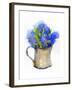 Hyacinth in Pitcher, 2014-John Keeling-Framed Giclee Print