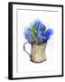 Hyacinth in Pitcher, 2014-John Keeling-Framed Giclee Print