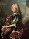 Portrait of Louis XV in His Royal Costume-Hyacinthe François Honoré Rigaud-Giclee Print