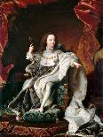 Louis XIV, King of France (1638-171), 1702-Hyacinthe François Honoré Rigaud-Giclee Print