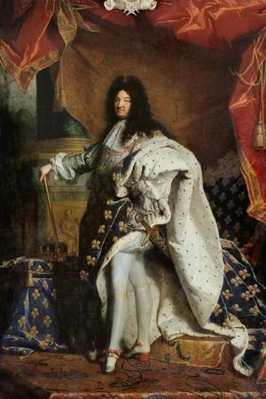 Louis XIV (1638-1715) in Royal Costume, 1701