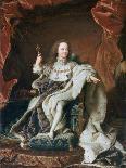 Louis XV at the Age of Five, C1715-Hyacinthe Rigaud-Giclee Print