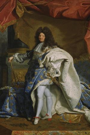 Portrait of Louis XIV, 1701