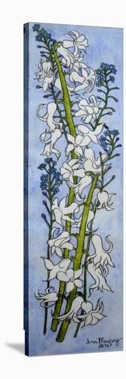 Hyacinths and Forget-Me-Nots-Joan Thewsey-Stretched Canvas