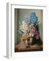 Hyacinths in a Pottery Vase-Albert Williams-Framed Giclee Print