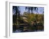 Hyang-Wonjong Pavilion, Kyongbok Palace, Seoul, South Korea, Korea, Asia-Charles Bowman-Framed Photographic Print